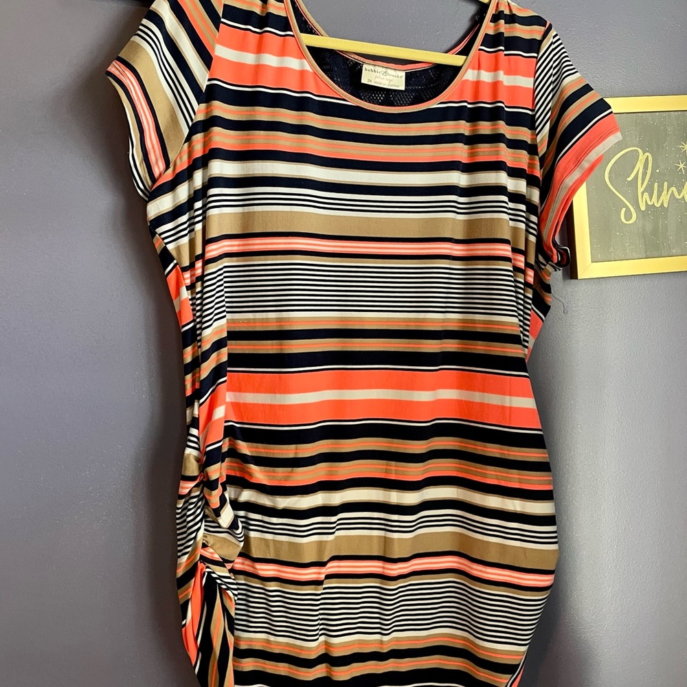 Bobbie brooks stripe shirt 2x